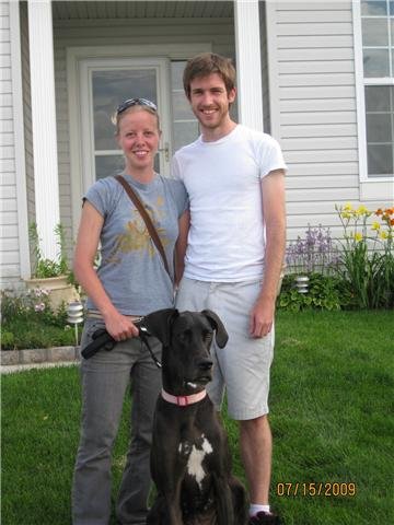 Traci, Zach, and Roxie