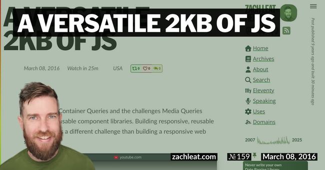 A Versatile 2KB of JS