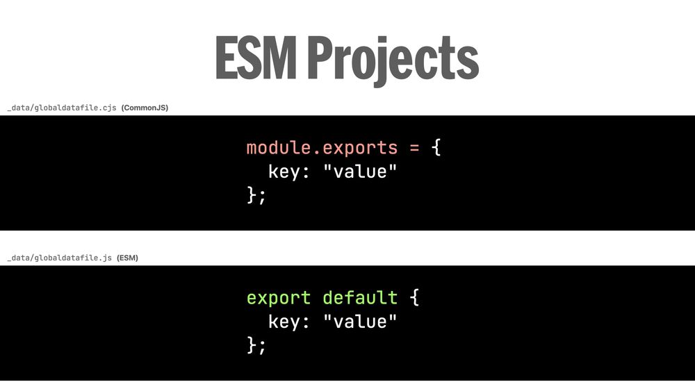Lessons learned moving Eleventy from CommonJS to ESM—zachleat.com