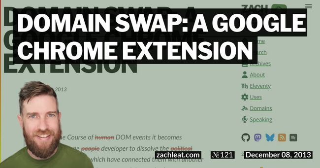 Domain Swap: A Google Chrome Extension