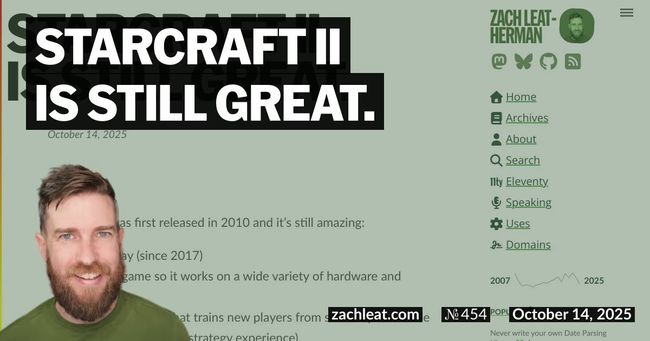 StarCraft II is still great.