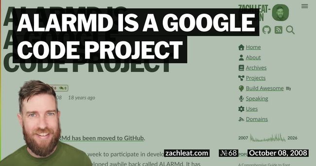 ALARMd is a Google Code Project