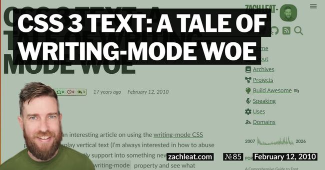 CSS 3 Text: A Tale of writing-mode Woe