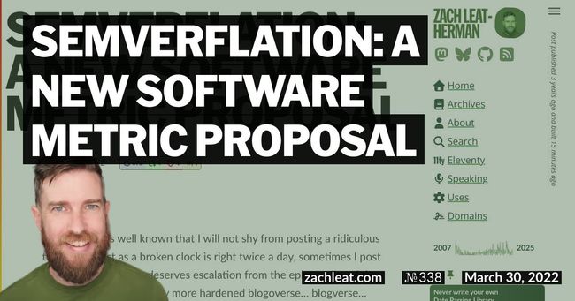 Semverflation: a new software metric proposal