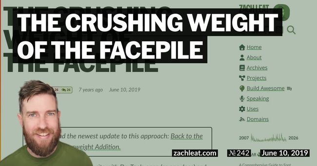 The Crushing Weight of the Facepile