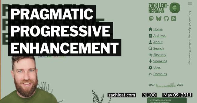 Pragmatic Progressive Enhancement