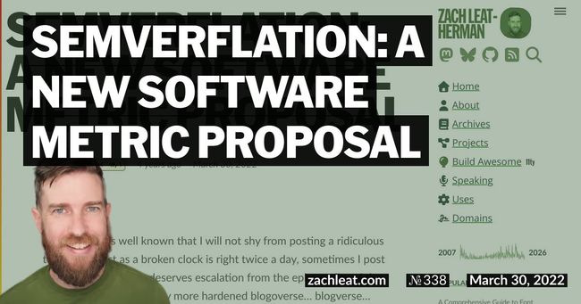 Semverflation: a new software metric proposal