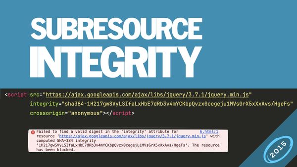 SUBRESOURCE INTEGRITY