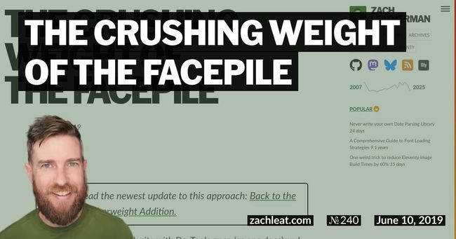 The Crushing Weight of the Facepile