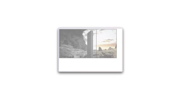 A single faded browser window