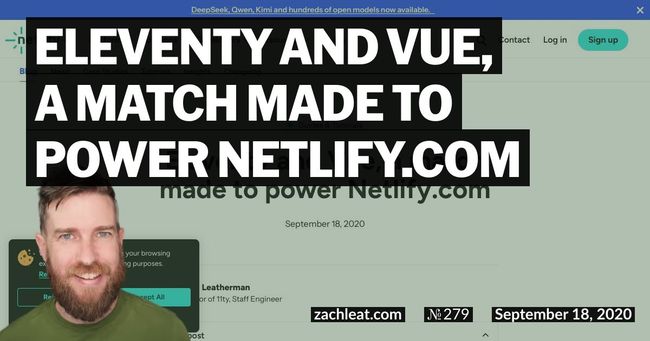 Eleventy and Vue, a match made to power Netlify.com