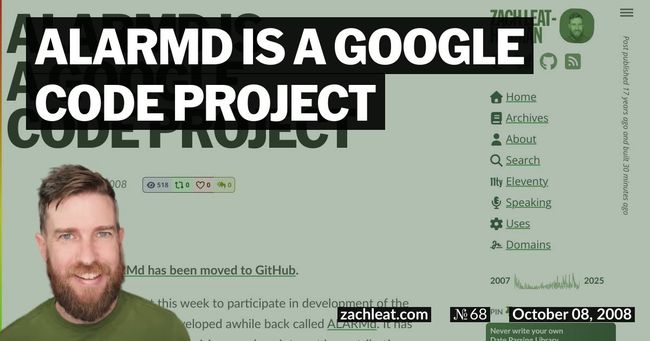 ALARMd is a Google Code Project