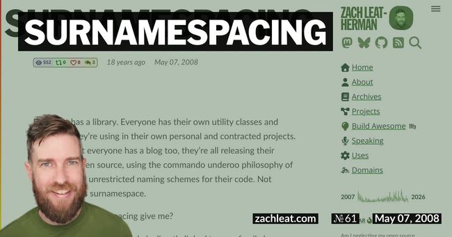 Surnamespacing