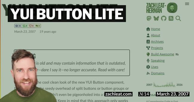 YUI Button Lite