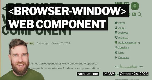 browser-window Web Component