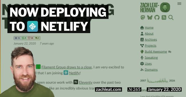 Now Deploying to Netlify