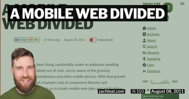A Mobile Web Divided