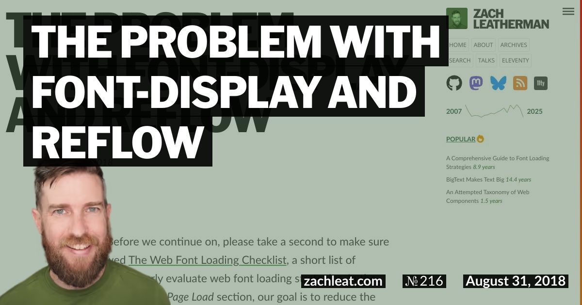 The Problem with font-display and Reflow