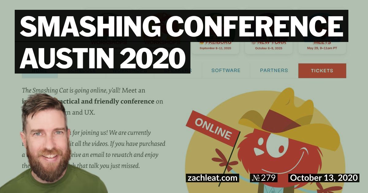 Smashing Conference Austin 2020